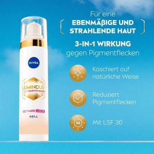 NIVEA Cellular Luminous630 3in1 CC Fluid mittel LSF30, 40 ml