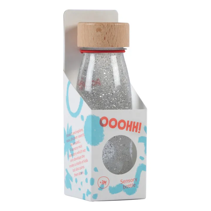 Petit Boum Bouteille sensorielle | Argenté