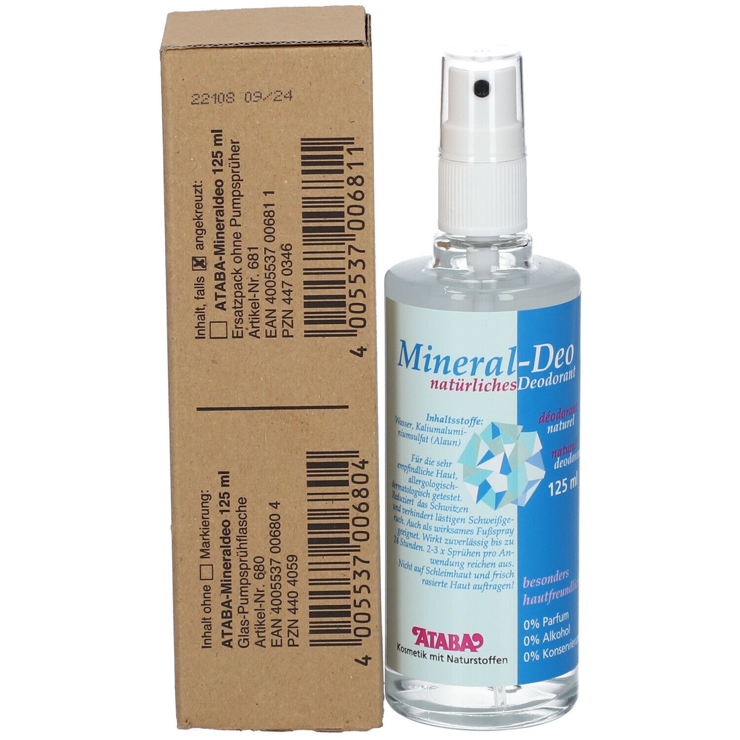 ATABA-Mineral-Deo Ersatzpackung