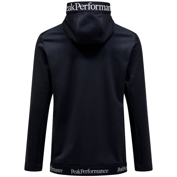 Veste polaire PEAK PERFORMANCE M RIDER TECH ZIP HOOD BLACK