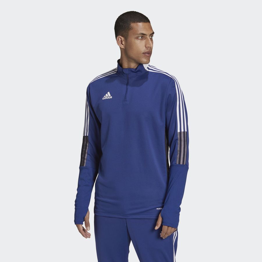 adidas Maillot d'Entraînement Primeblue Warm Tiro - Bleu