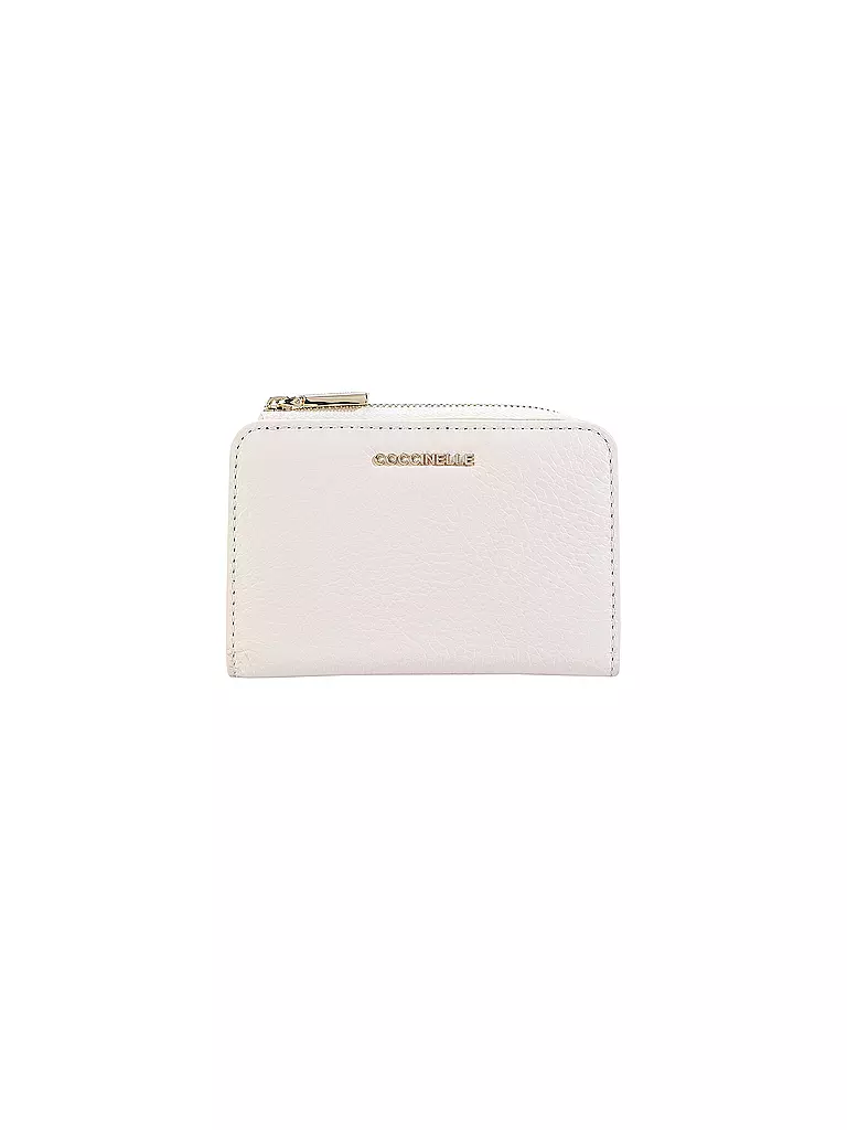 COCCINELLE Geldbörse METALLIC SOFT creme