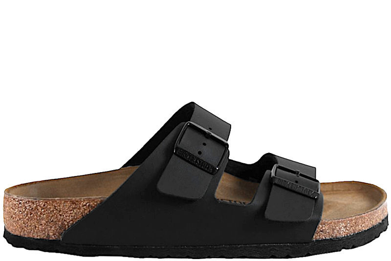 BIRKENSTOCK ARIZONA BS SLIPPERS I SORT BIRKO-FLOR