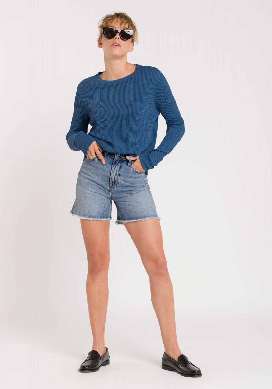 Kings Of Indigo Damen-Shorts Liora Short Blue Reef Super Light Used