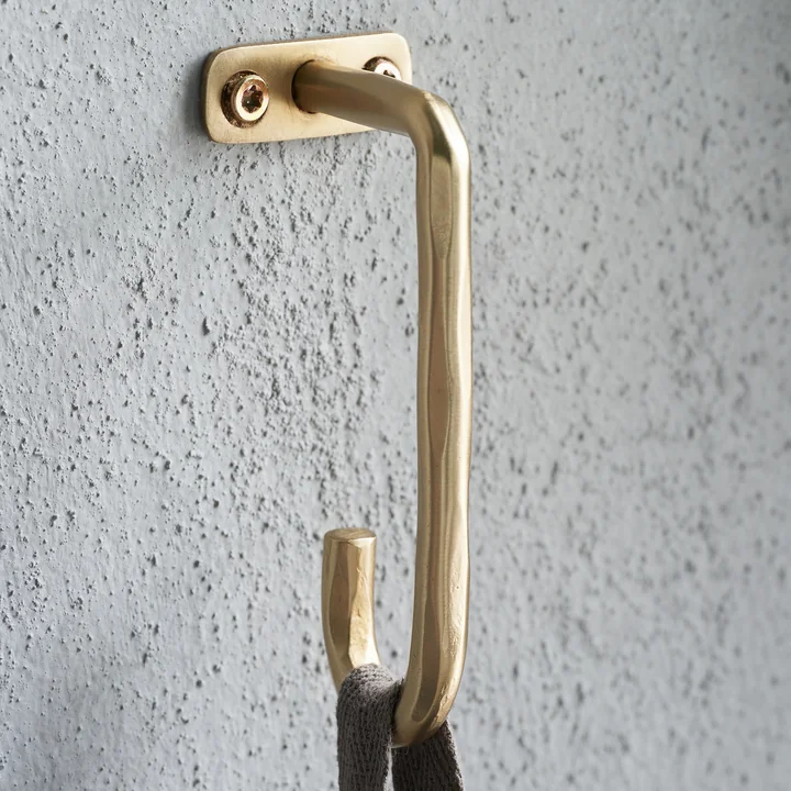 House Doctor - Welo 3er-Wandhaken, silber gebürstetes