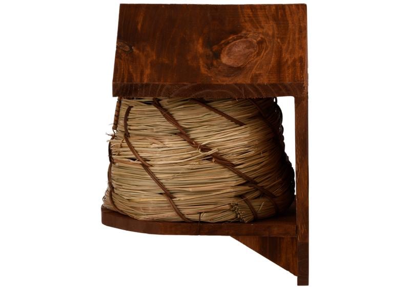 Esschert Design Nistkasten Bienenkorb, 20.1 x 19.3 x 25.8 c Nistplatz für Wildvögel