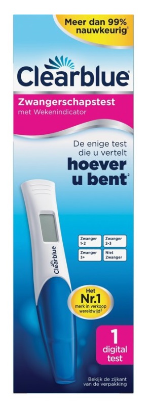 Clearblue Zwangerschapstest Met Wekenindicator 1 stuk