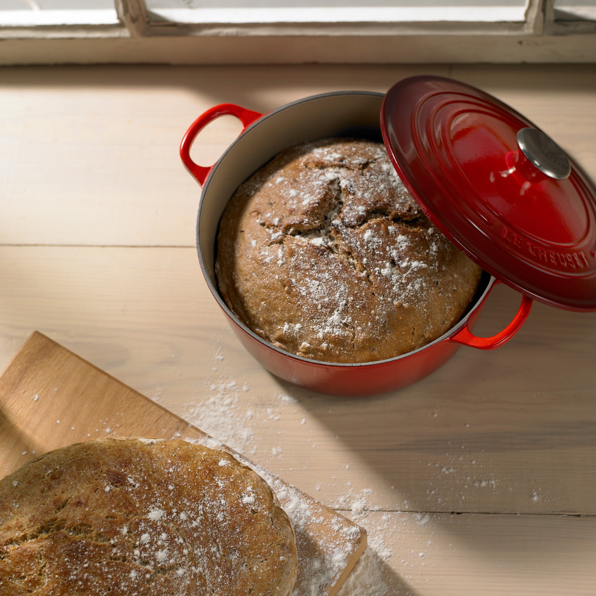 Le Creuset Signature Braadpan Ã 26 cm - Kersenrood