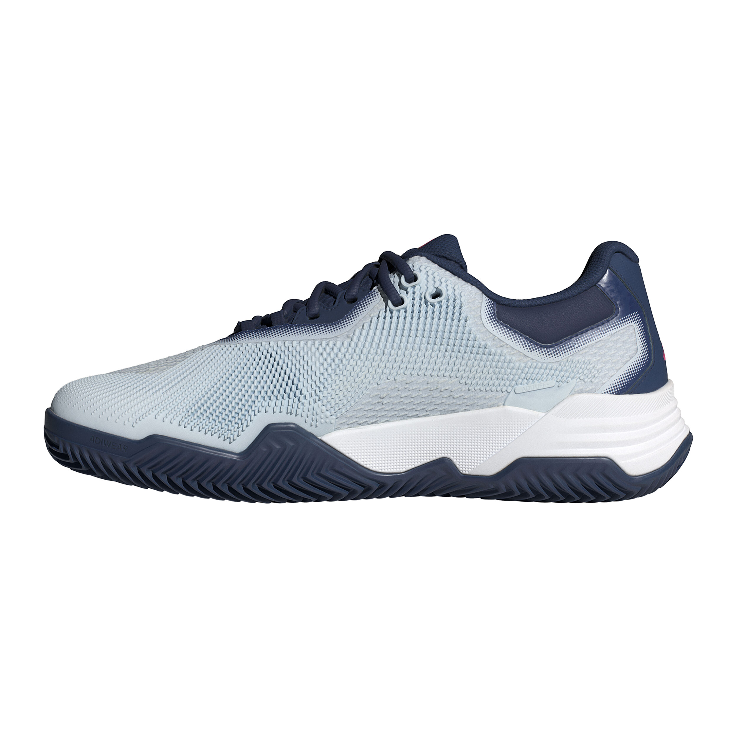 adidas Solematch Control 2 Chaussure Terre Battue Hommes - Gris Clair , Bleu Foncé