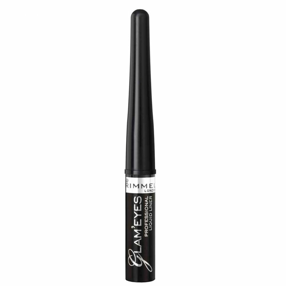 Rimmel Glam'Eyes Professional Liquid Eyeliner Zwart Glamour