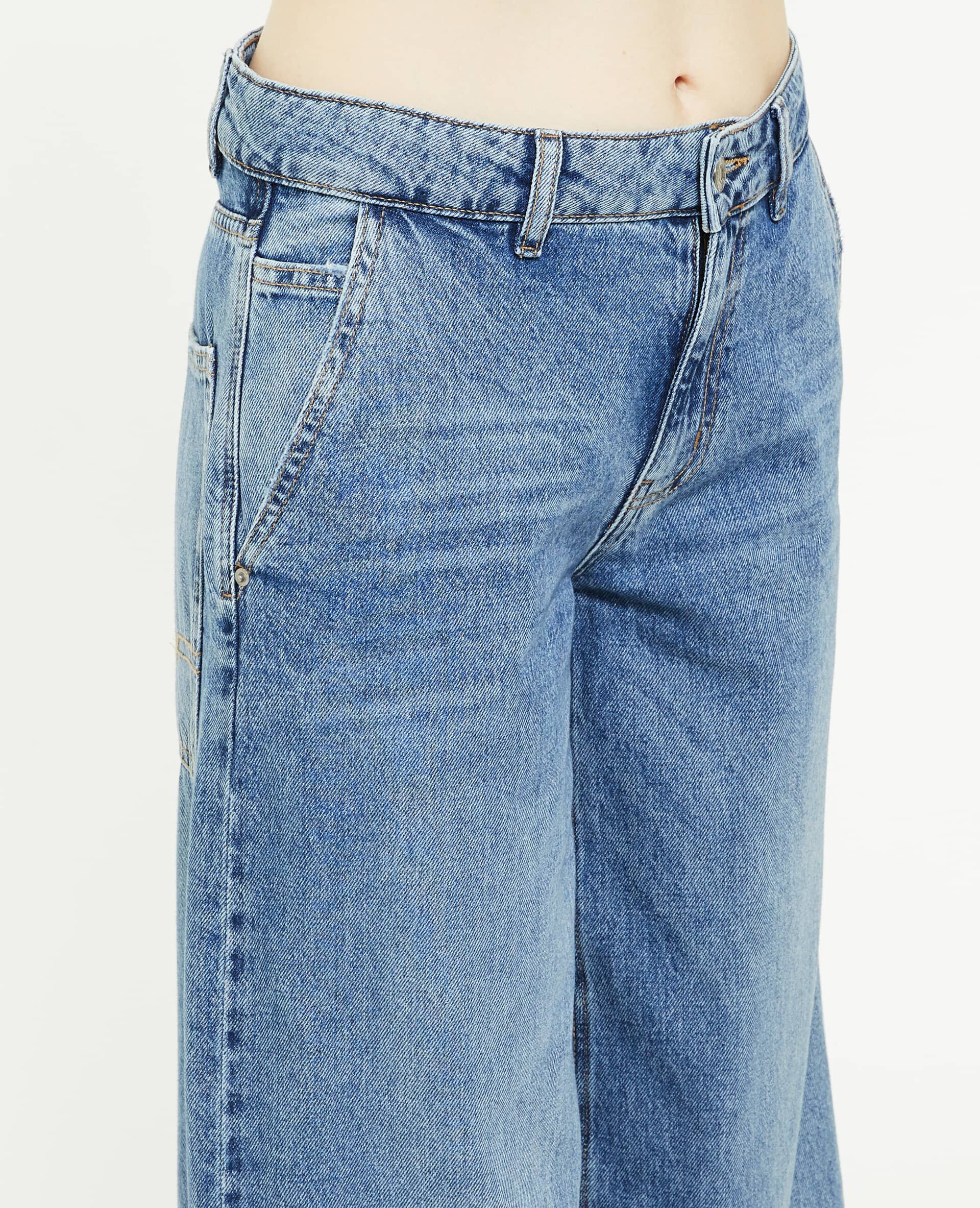 Jean large loose - Bleu
