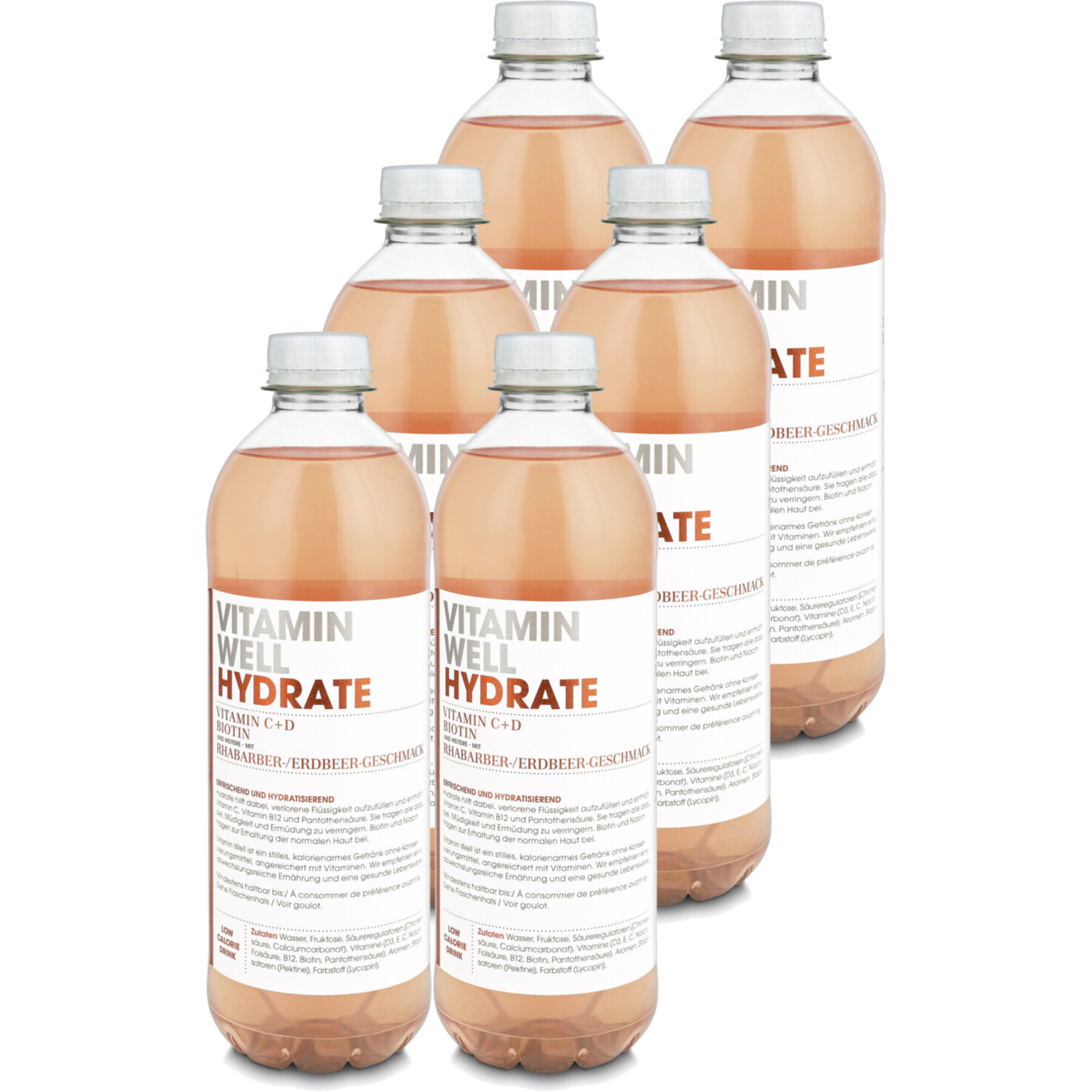 Vitamin Well Hydrate 6x 50cl -6x 50cl