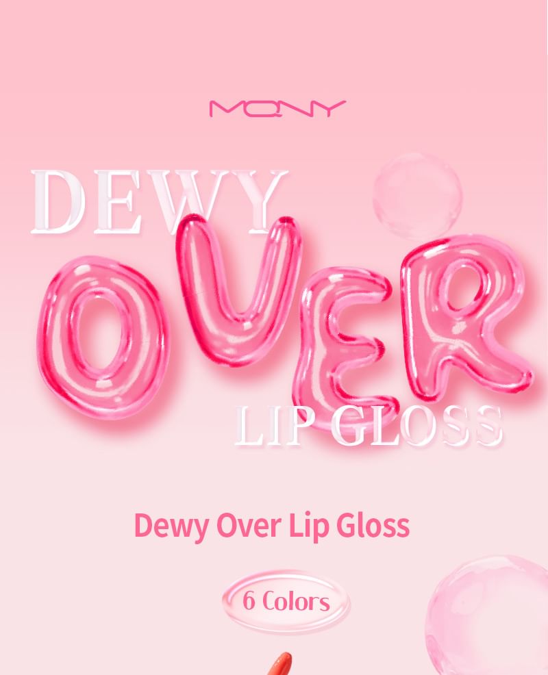 MACQUEEN - Dewy Over Lip Gloss - 6 kleuren