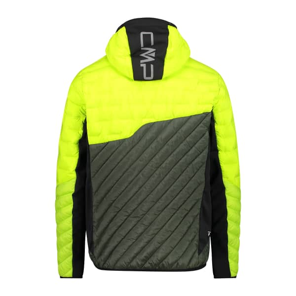 Doudoune ski CMP MAN JACKET HYBRID FIX HOOD ACIDO