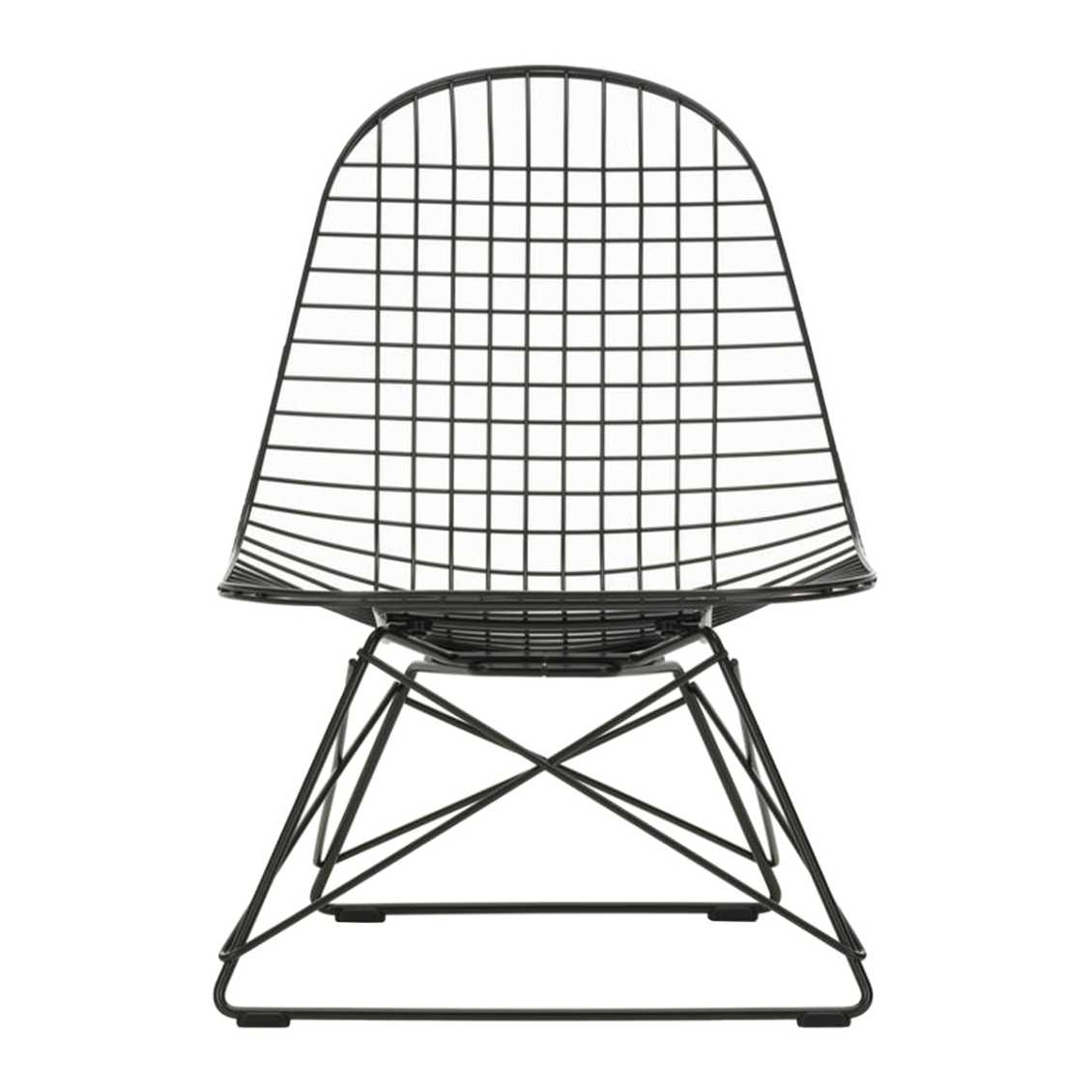 Fauteuil Eames Wire LKR basic dark