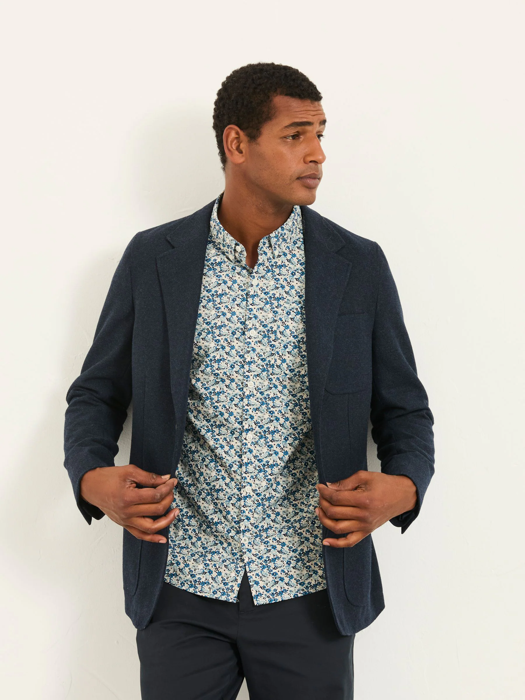 FatFace Long Sleeve Floral Shirt