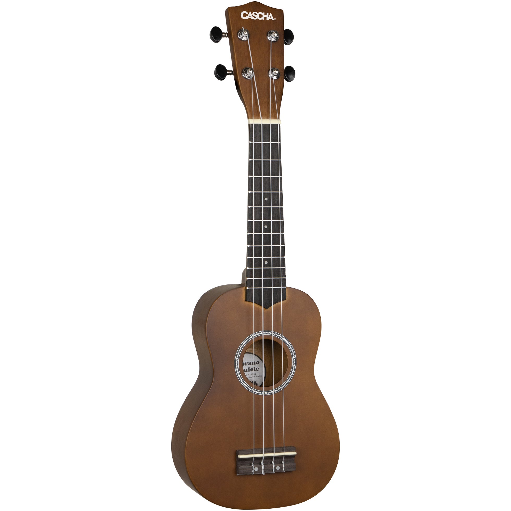 Cascha HH 3956 sopraan ukelele starter set (4-talig)