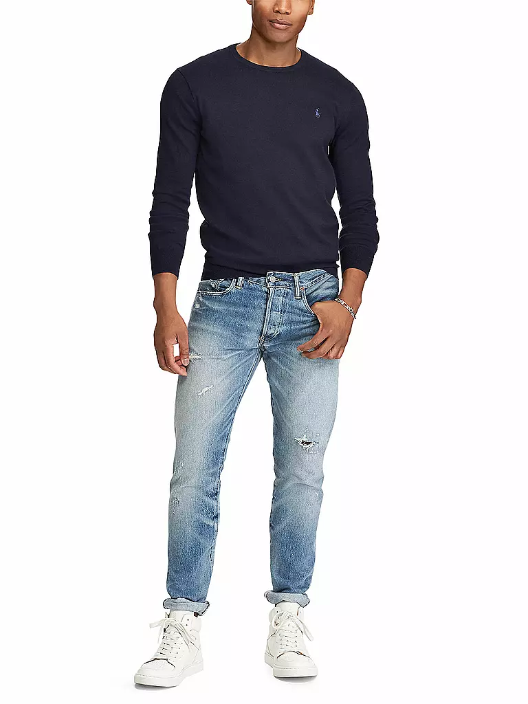 POLO RALPH LAUREN Pullover Slim Fit  blau