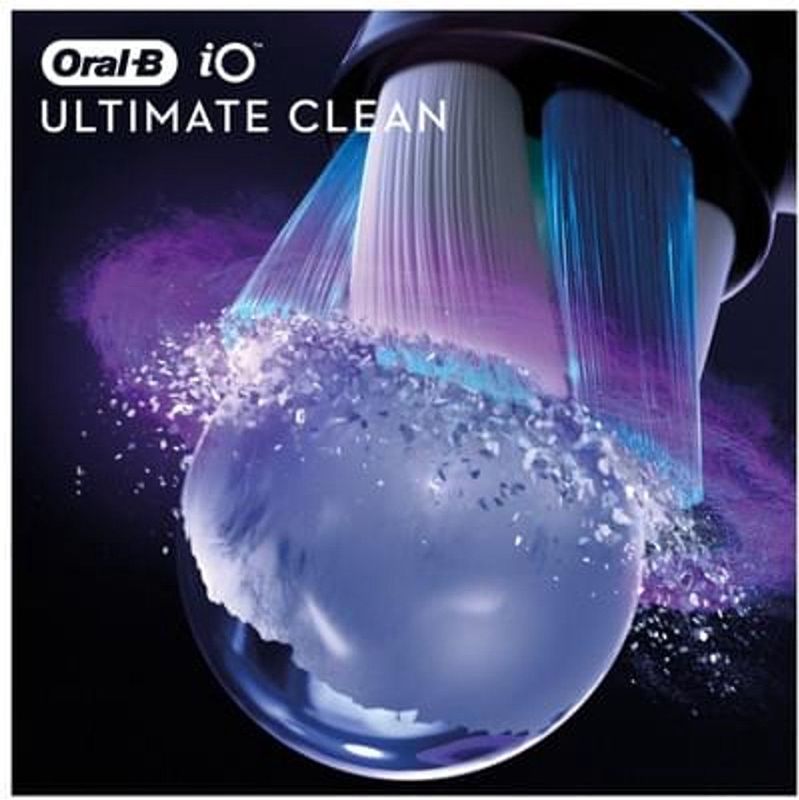 Oral-B iO Series - Ultimate Clean - Zwart - Opzetborstels - 4 Stuks