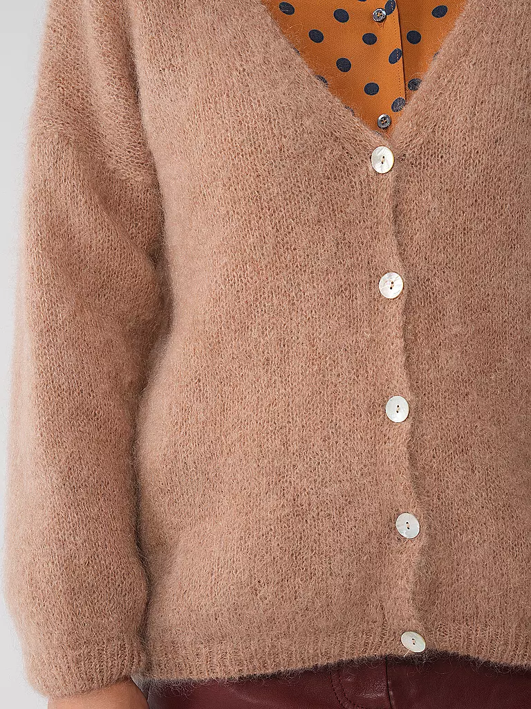 AMERICAN DREAMS Cardigan CORNELIA hellbraun