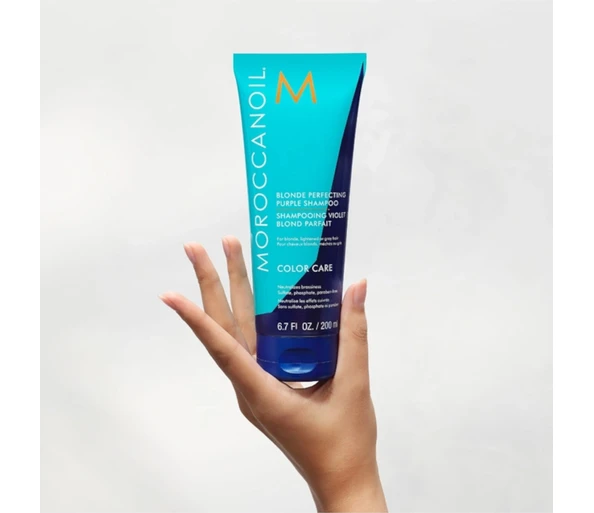 Moroccanoil Color Care Blonde Perfecting Purple Shampoo