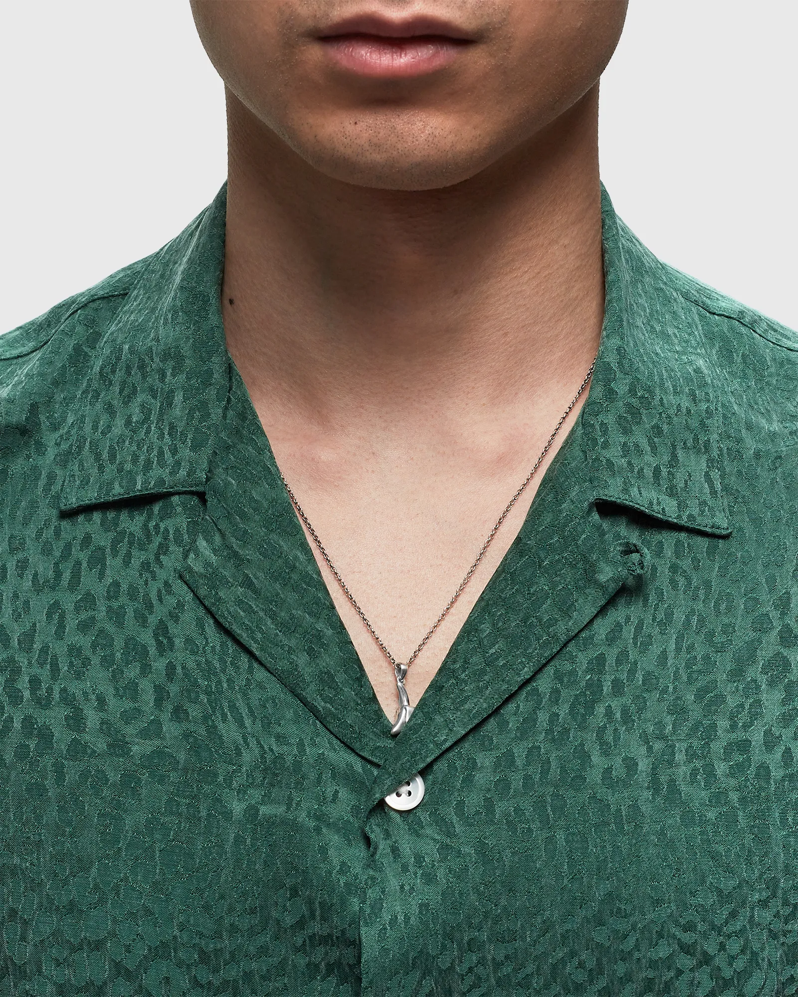 Serge DeNimes Silver Banana Necklace