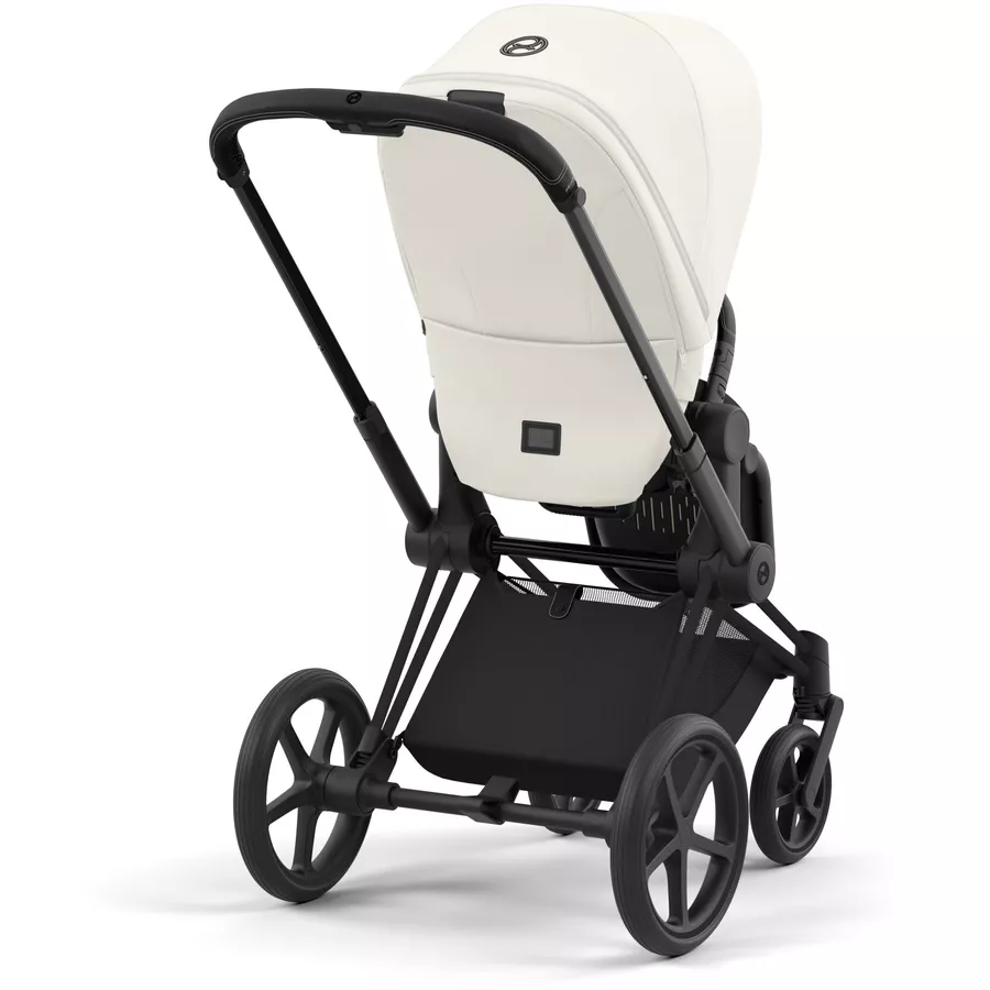 cybex PLATINUM Kombikinderwagen New Priam Priam Matt Black Off White