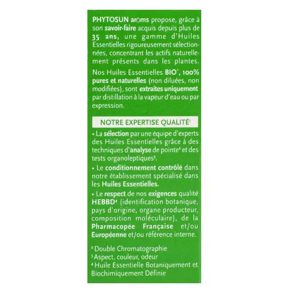 Óleo Essencial de Tomilho Orgânico Phytosun Arôms com Tujanol 5ml