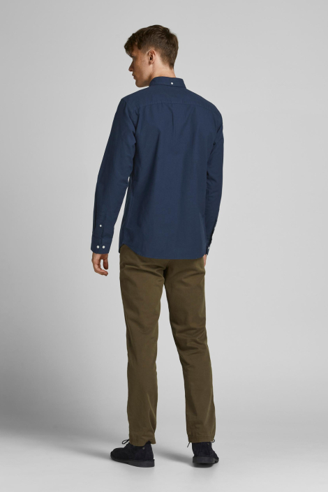Jack & Jones blauwe heren overhemd