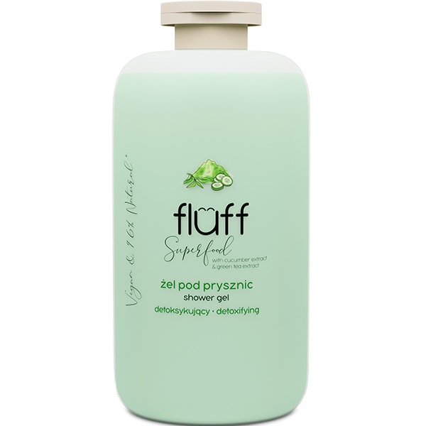 Gels douche détoxifiants - Concombre & thé vert - Corps - 2 x 500 ml