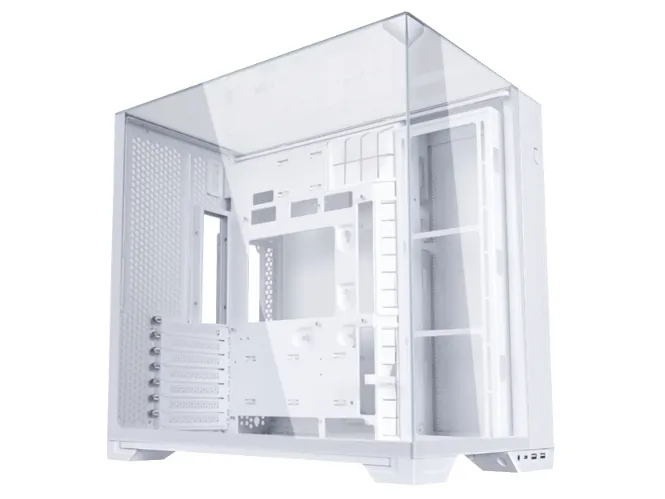 Lian Li O11 Vision Compact - sidepanel med vindue (hærdet glas) - ingen strømforsyning - USB/Lyd
