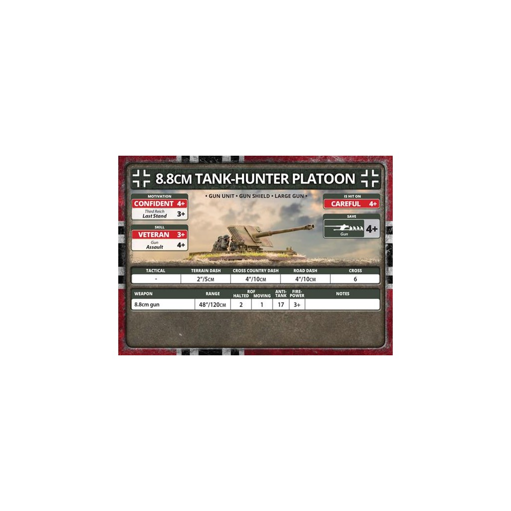 Flames of War - 8.8cm Tank-Hunter Platoon