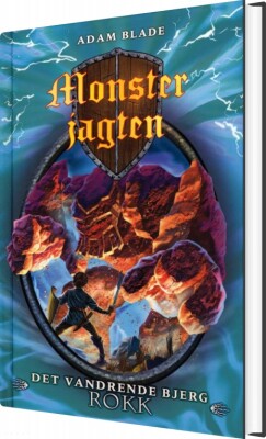 Monsterjagten 27 - Det Vandrende Bjerg Rokk - Adam Blade - Bog