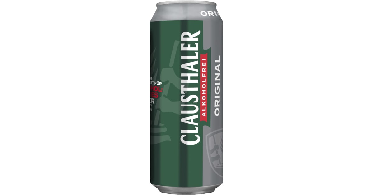 Clausthaler Original alkoholfrei 0,5 Liter Dose (Einweg)