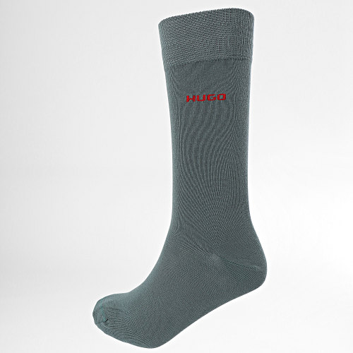 Lot De 2 Paires De Chaussettes 50469638 Noir Vert