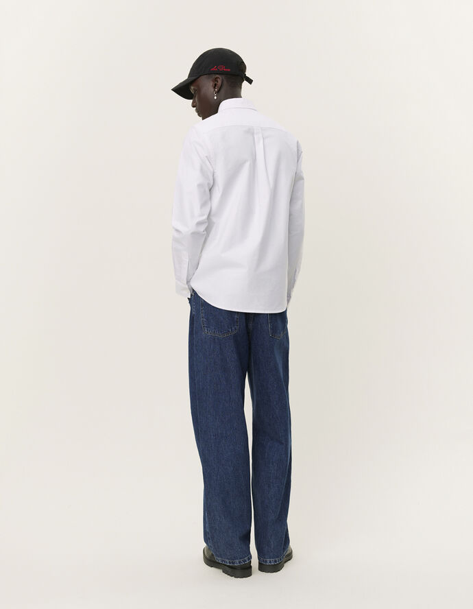Les Deux Konrad Oxford Shirt Hvid
