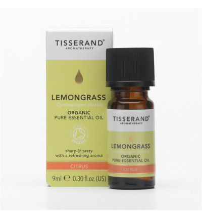 Tisserand Lemongrass organic bio (9 ml)