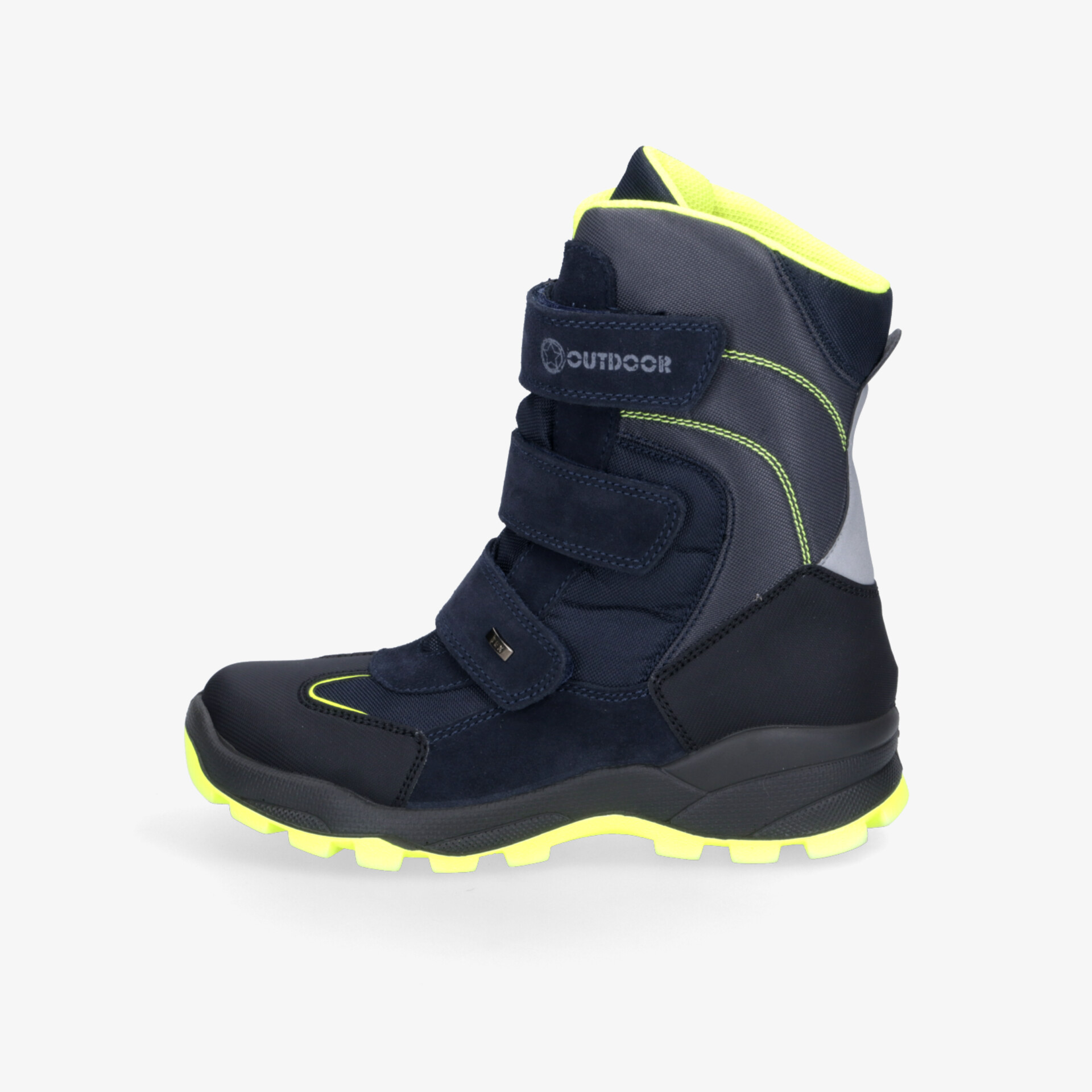 IMAC Kinder Klettstiefel blau