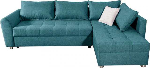COLLECTION AB Ecksofa »JANA XL-Sofa L-Form« inkl. Bettfunktion, Bettkasten und Bonnelfederkern