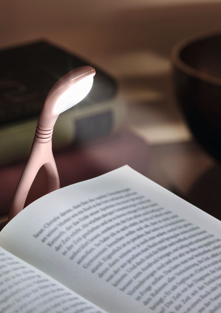LED-Leselicht LUMI PLUS - RECHARGE in puder