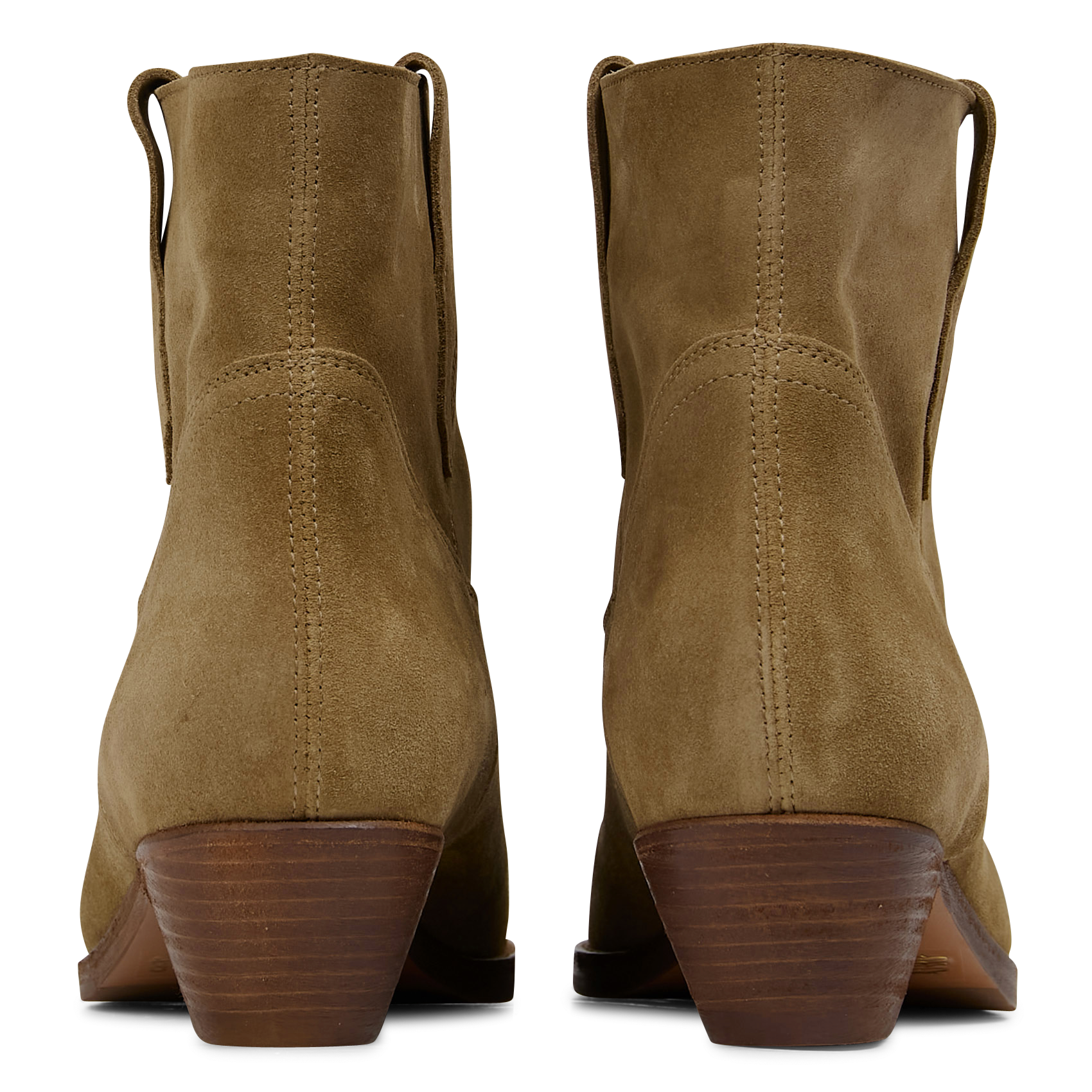 CRAY - Bottines en cuir | Kaki