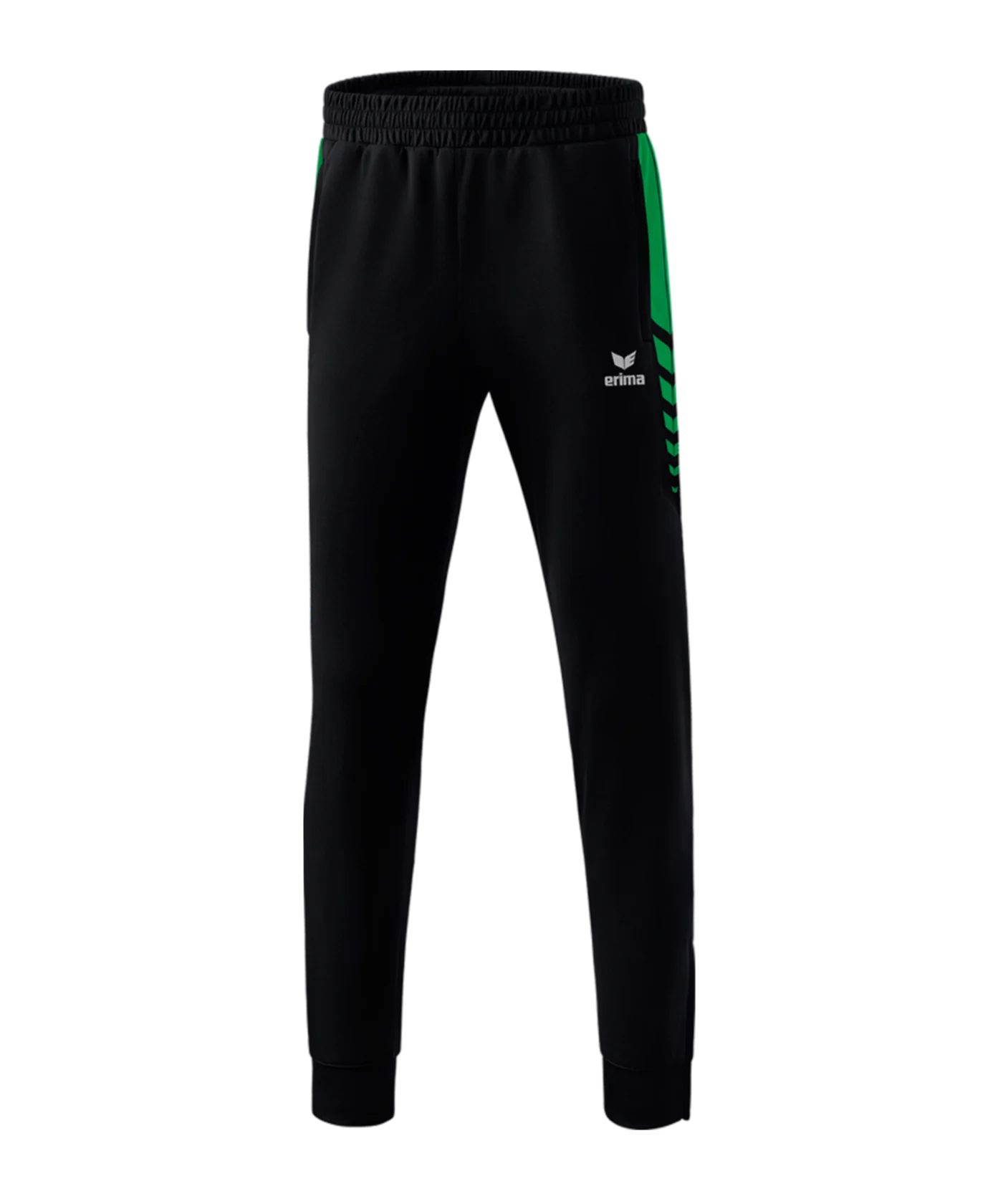 Erima SIX WINGS Trainingshose Schwarz Grün