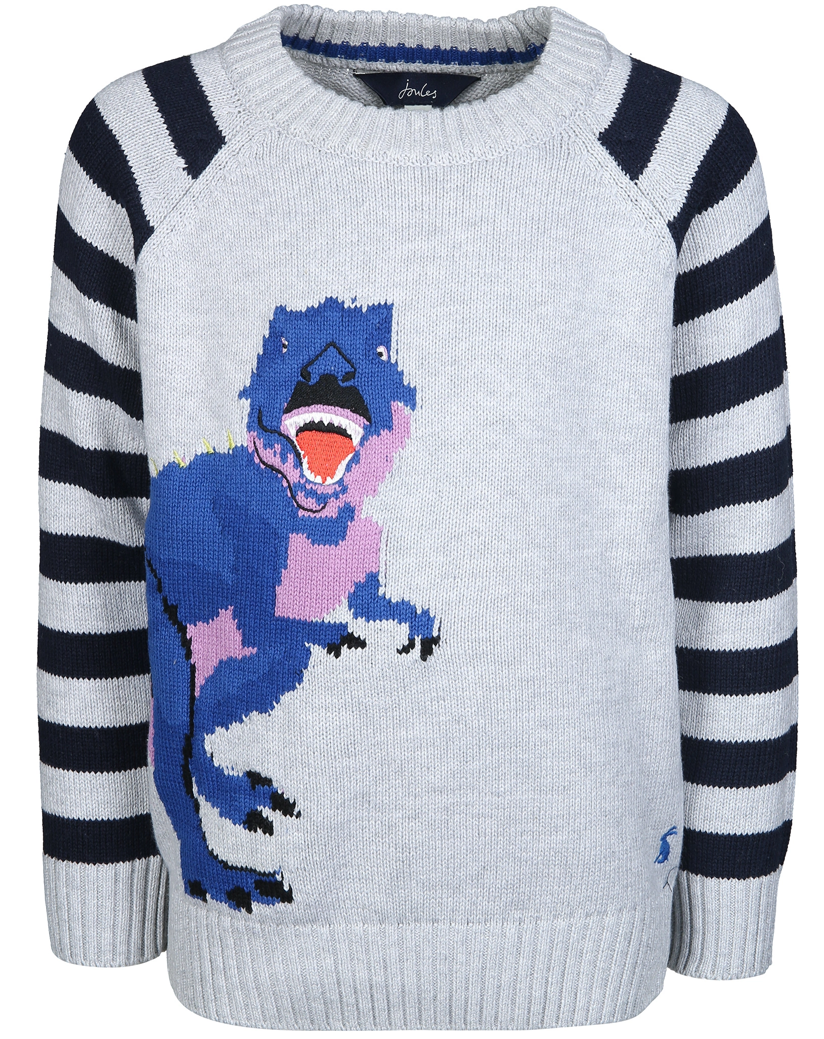 Strickpullover BURFORD DINO in grau