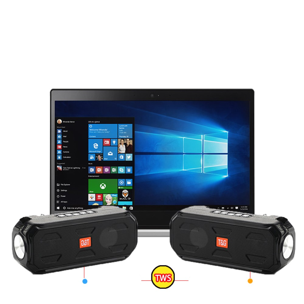 3in1 Bluetooth 5.0 Lautsprecher FM Radio Solar Powerbank 1200mAh   Taschenlampe (MicroSD Slot   Aux In) - Türkis
