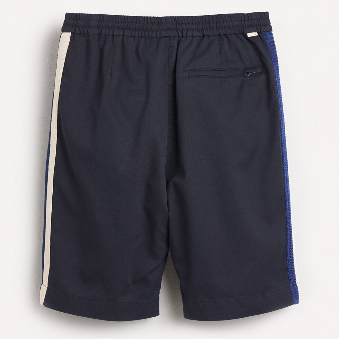Bellerose Bermuda léger en Coton mélangé Staan bleu nuit