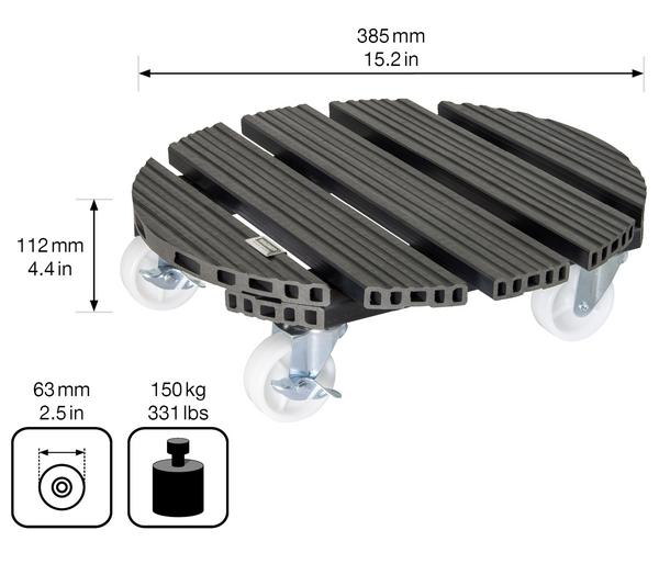 Wagner Pflanzroller, Ø 38 cm