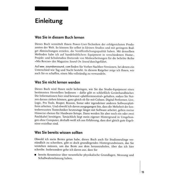 mitp Verlag Mixing Secrets
