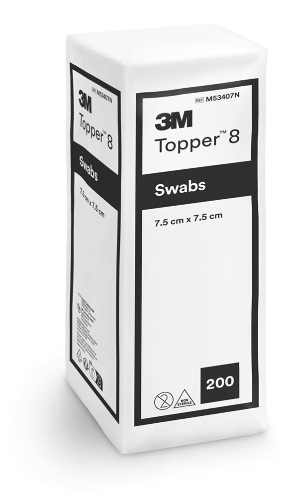 TOPPER NW Kompressen 5x5cm unsteril 200 Stk