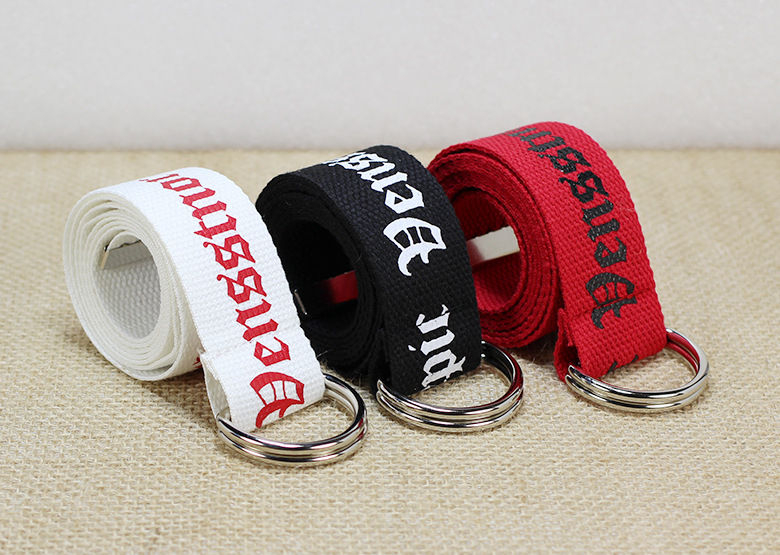 Rofuka - Canvas riem met letters