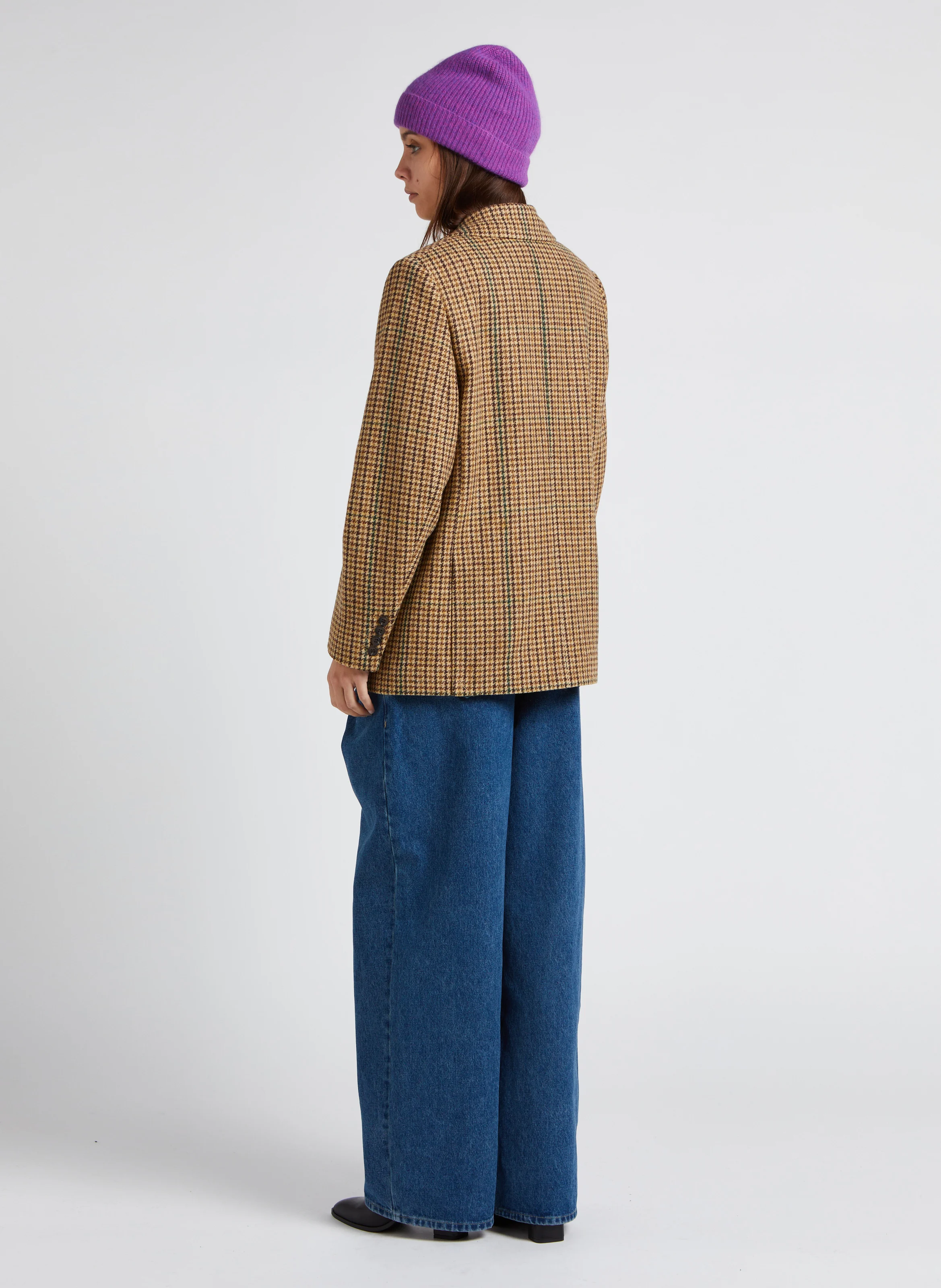 WILDEN - Jean large taille haute en coton | Bleu